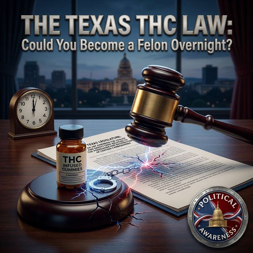 The Texas THC Law: Could You Become a Felon Overnight?