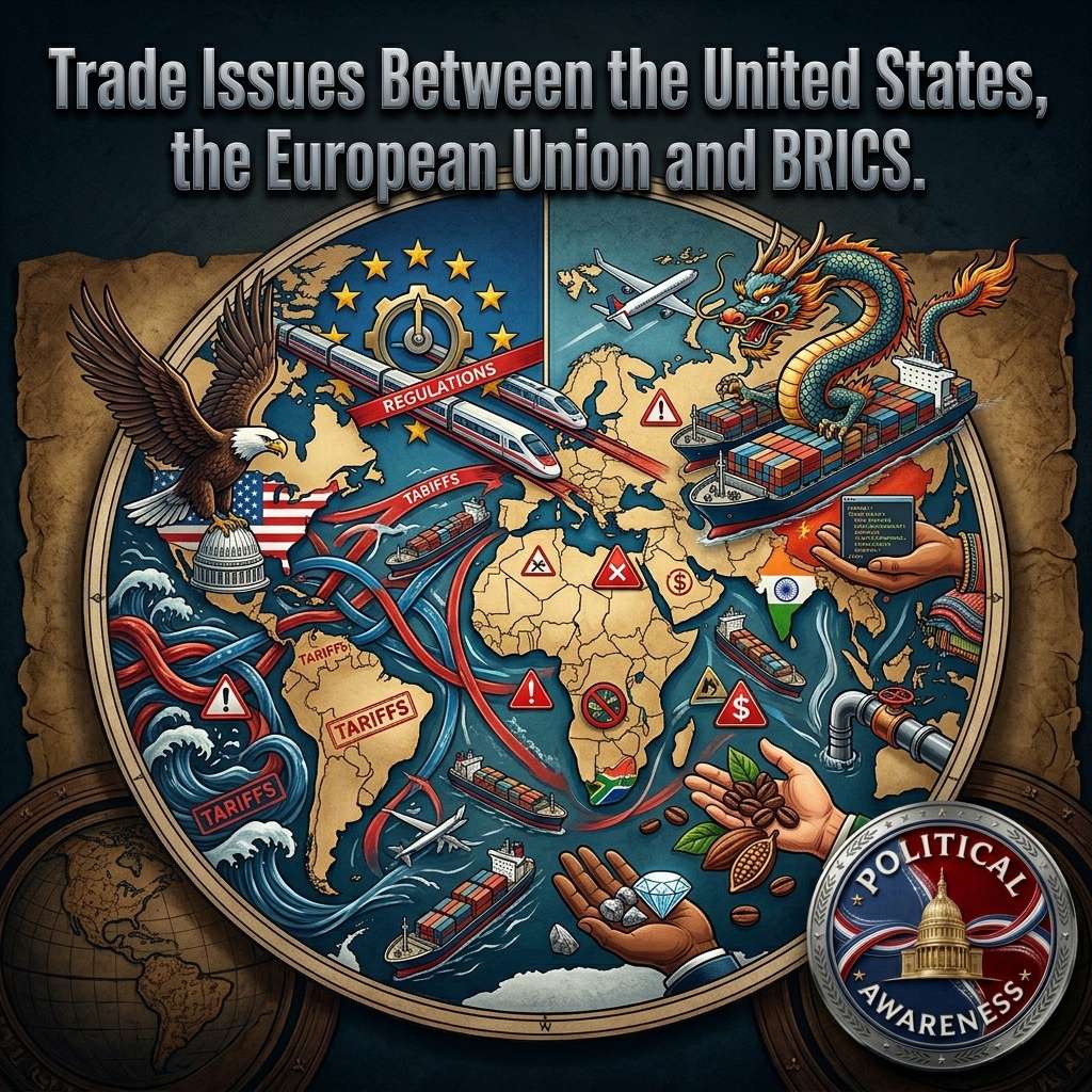 Trade Issues Between the United States, the European Union and BRICS